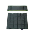 Chair and backrest green/gold