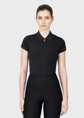 MAXIMILIAN EQUESTRIAN Arc Kurzarm Polo Shirt schwarz