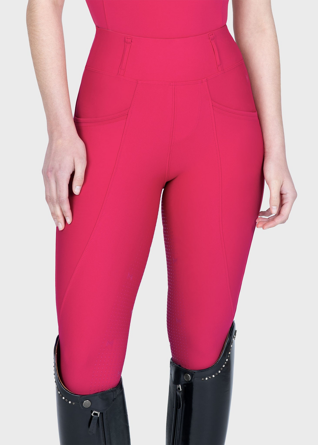 MAXIMILIAN EQUESTRIAN Pro Riding Leggings cranberry