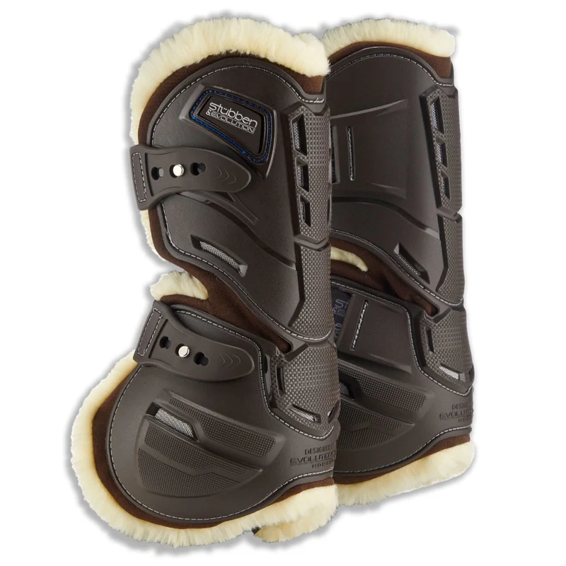 stübben Hybrid Springgamaschen Fleece schwarz