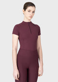 MAXIMILIAN EQUESTRIAN Origin Kurzarm Base Layer rosewood
