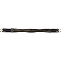 Stübben Leather Long Girth Overlay with Elastic on Both Sides, Black