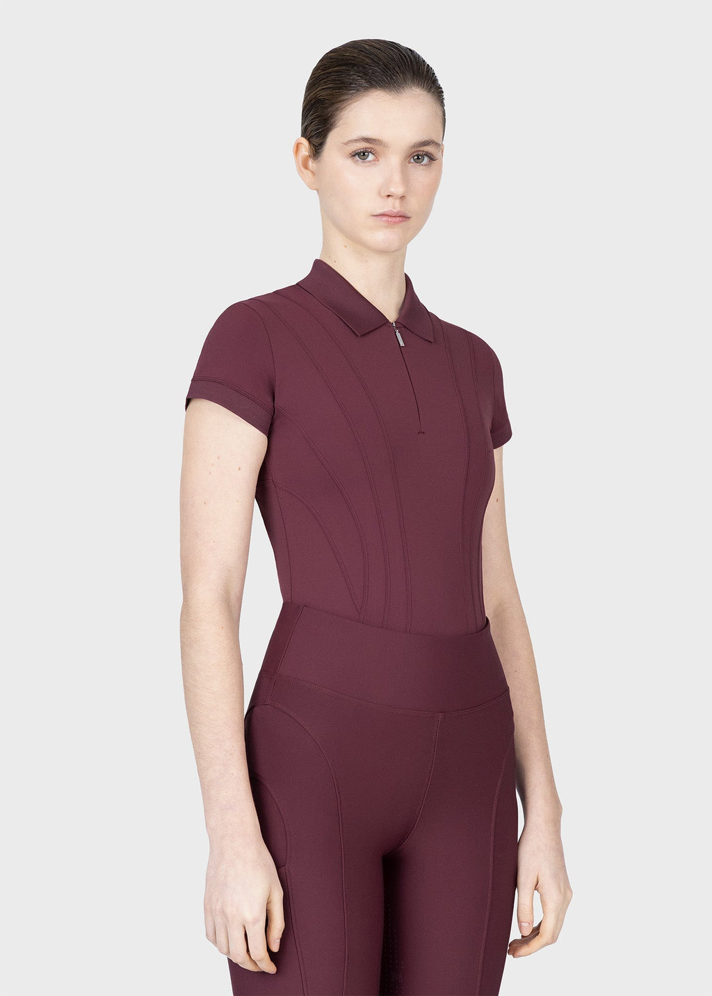 MAXIMILIAN EQUESTRIAN Origin Long-Sleeved Base Layer grenadine