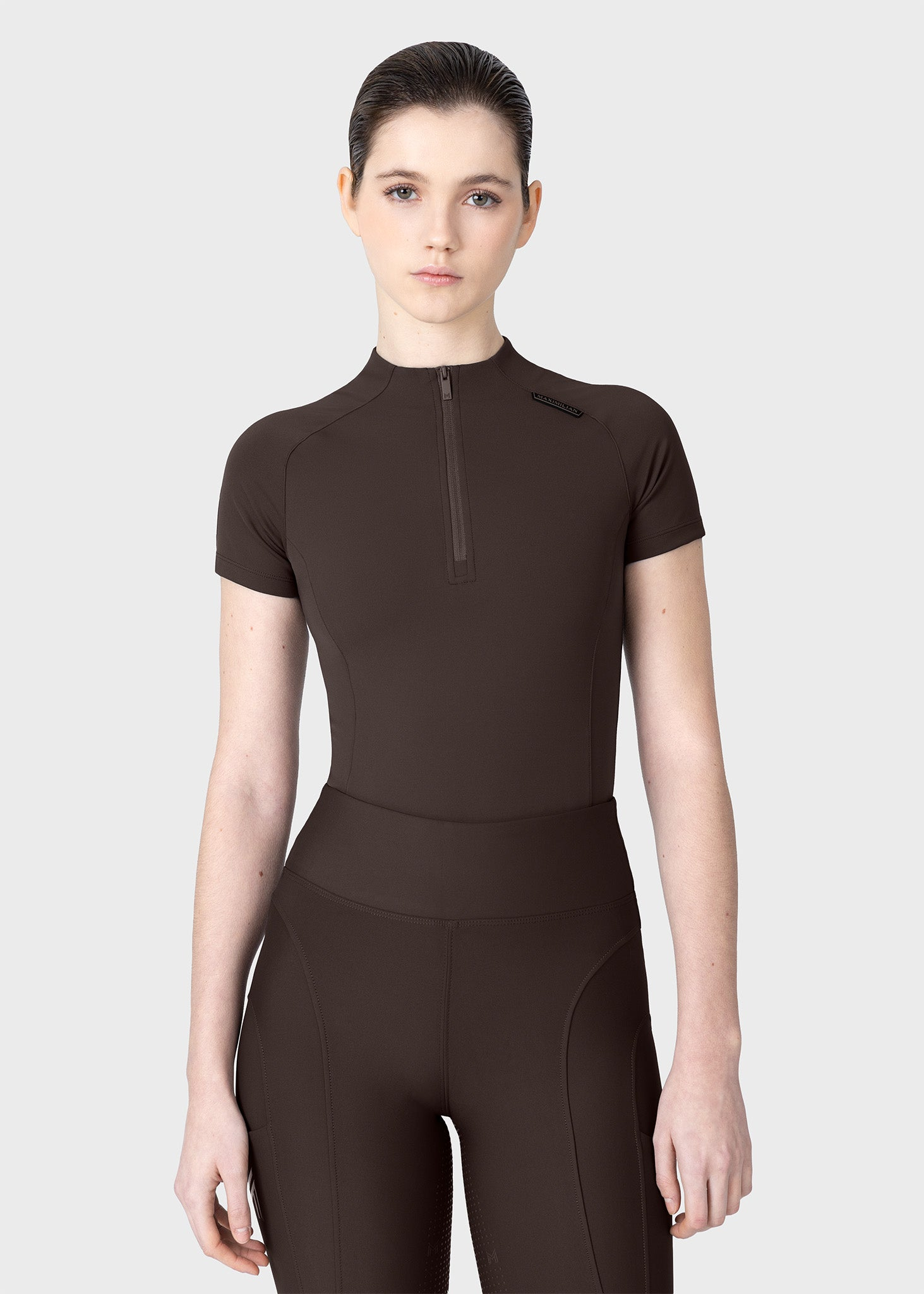 MAXIMILIAN EQUESTRIAN Origin Kurzarm Base Layer chocolate
