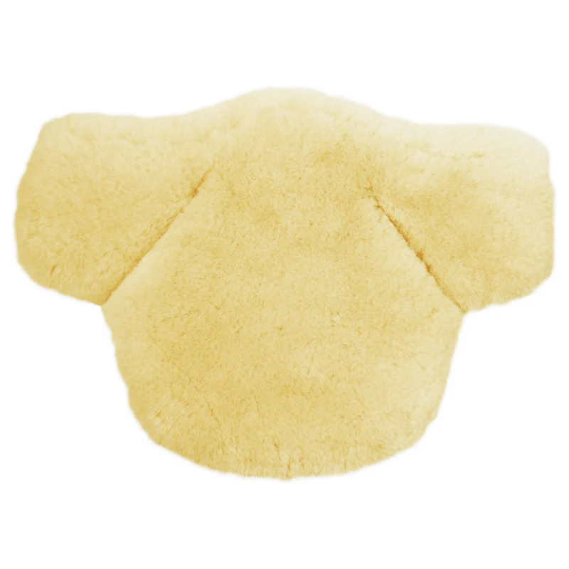 Stübben Equi-Soft® Pad by Mattes Lambskin for Stud Girth light yellow
