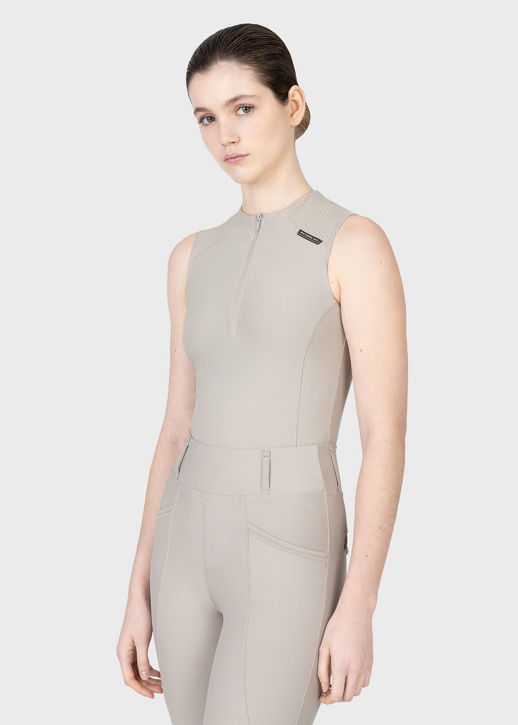 MAXIMILIAN EQUESTRIAN Frame Base Layer sleeveless laurel