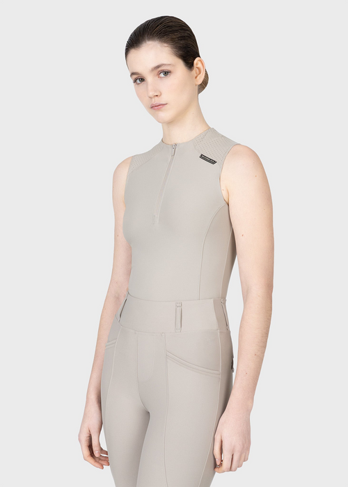 MAXIMILIAN EQUESTRIAN Origin Base Layer ärmellos soft taupe