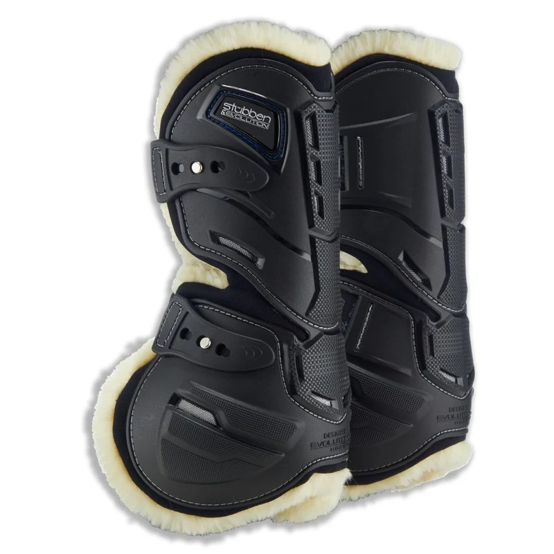 stübben Hybrid Springgamaschen Fleece schwarz
