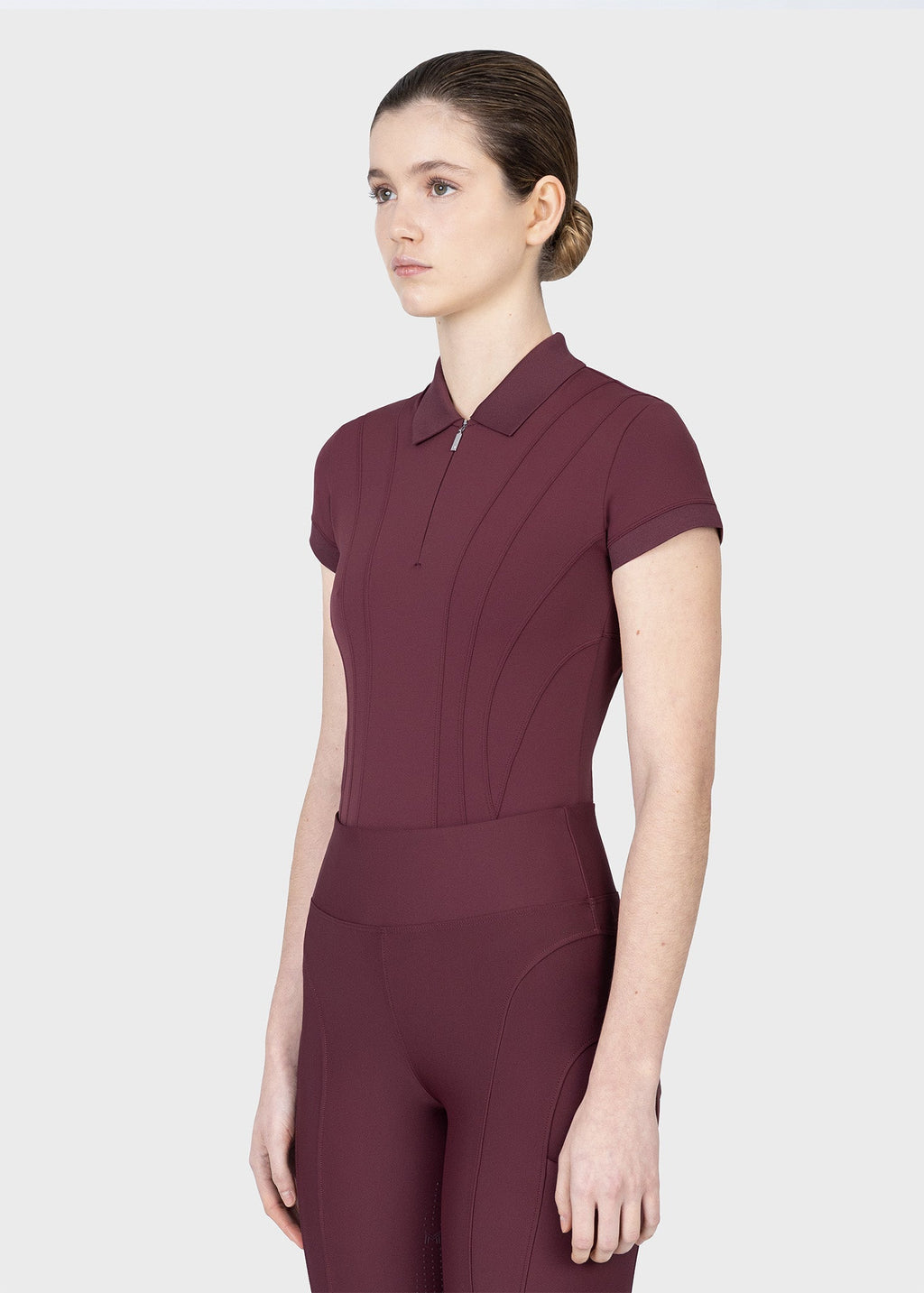 MAXIMILIAN EQUESTRIAN Origin Long-Sleeved Base Layer grenadine
