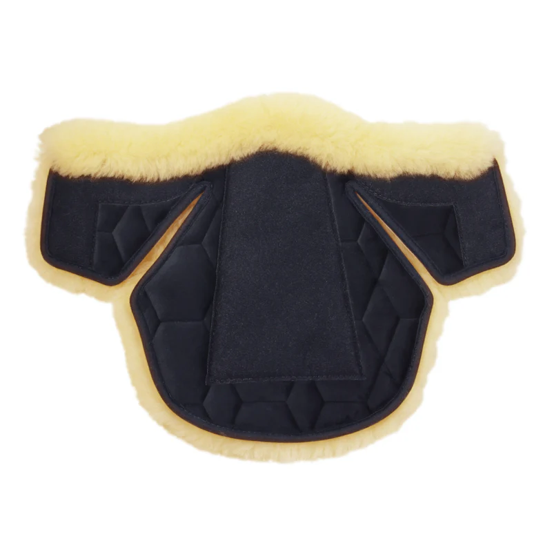 Stübben Equi-Soft® Pad by Mattes Lambskin for Stud Girth light yellow
