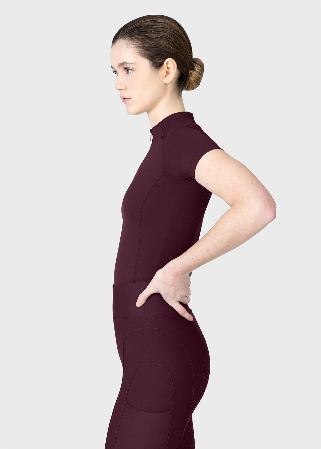 MAXIMILIAN EQUESTRIAN Origin Kurzarm Base Layer burgundy