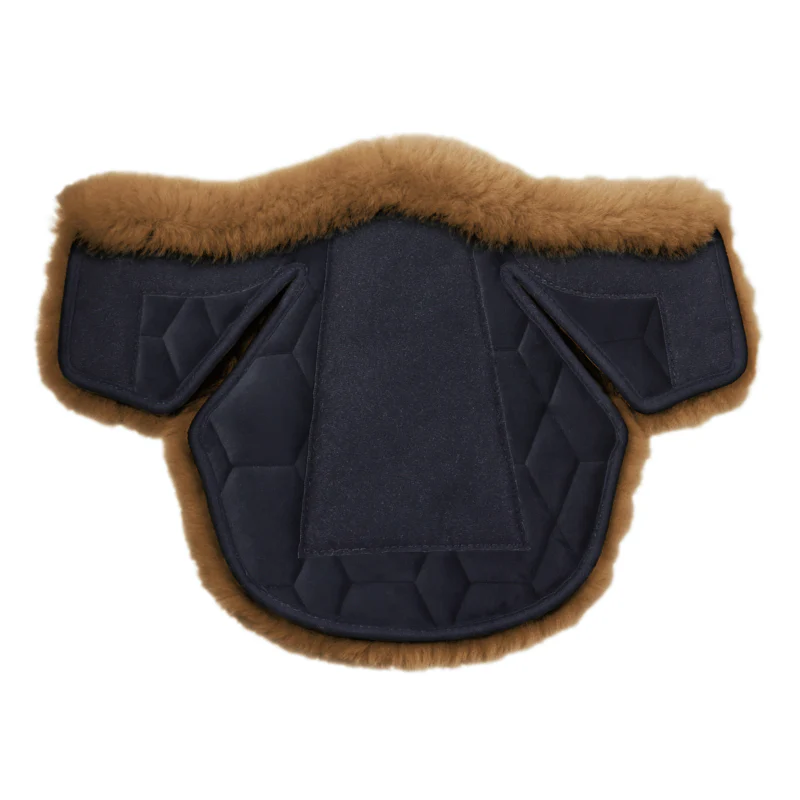 stübben Equi-Soft® Pad by Mattes Lambskin for stud guard girth whiskey