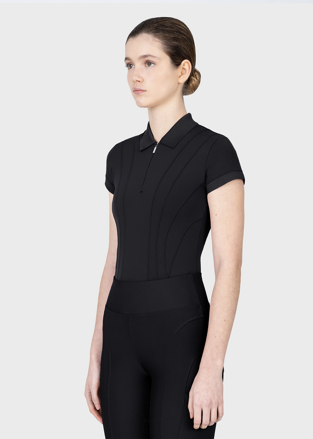 MAXIMILIAN EQUESTRIAN Arc Kurzarm Polo Shirt schwarz
