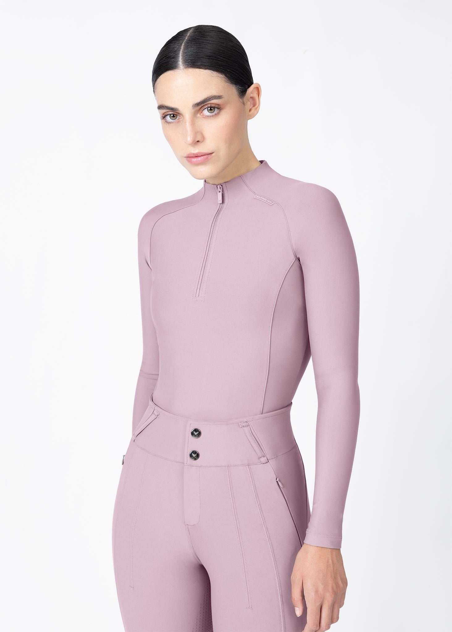 MAXIMILIAN EQUESTRIAN Origin Langarm Base Layer mauve