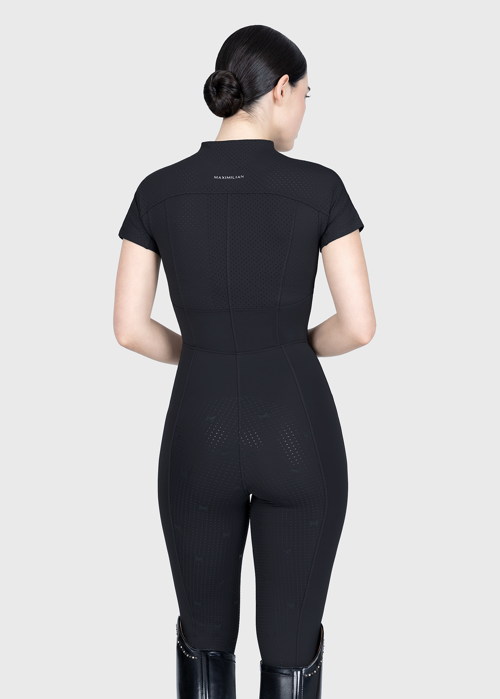 Maximilian Equestrian Air-Tech Riding Jumpsuit schwarz