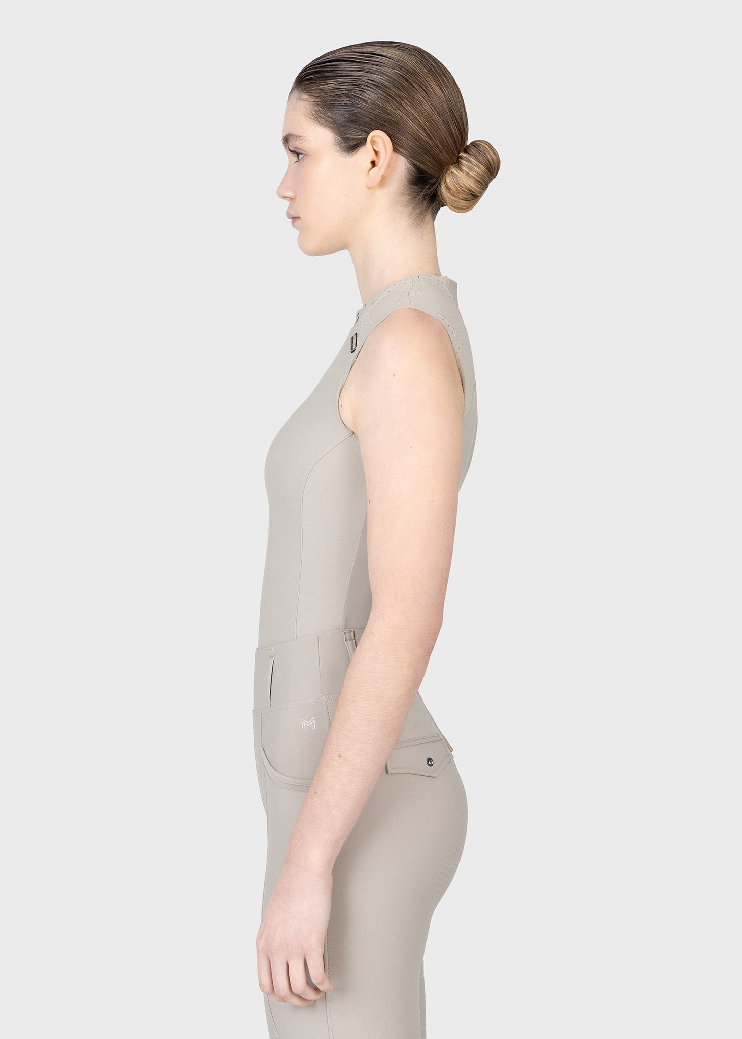 MAXIMILIAN EQUESTRIAN Origin Base Layer ärmellos soft taupe