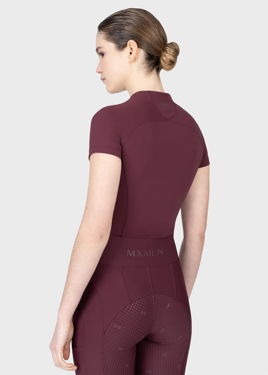 MAXIMILIAN EQUESTRIAN Origin Kurzarm Base Layer rosewood