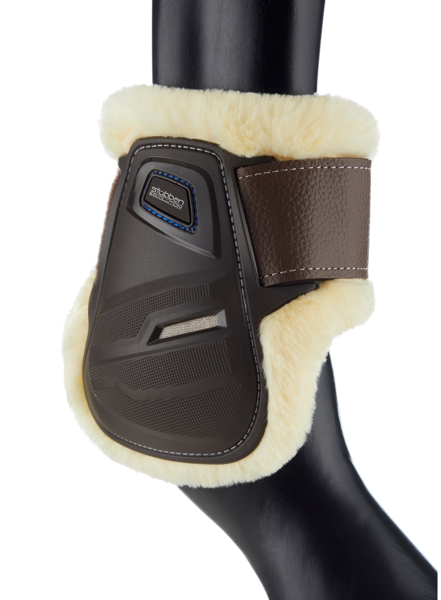 Stubben Hybrid Fetlock Boots Fleece Brown