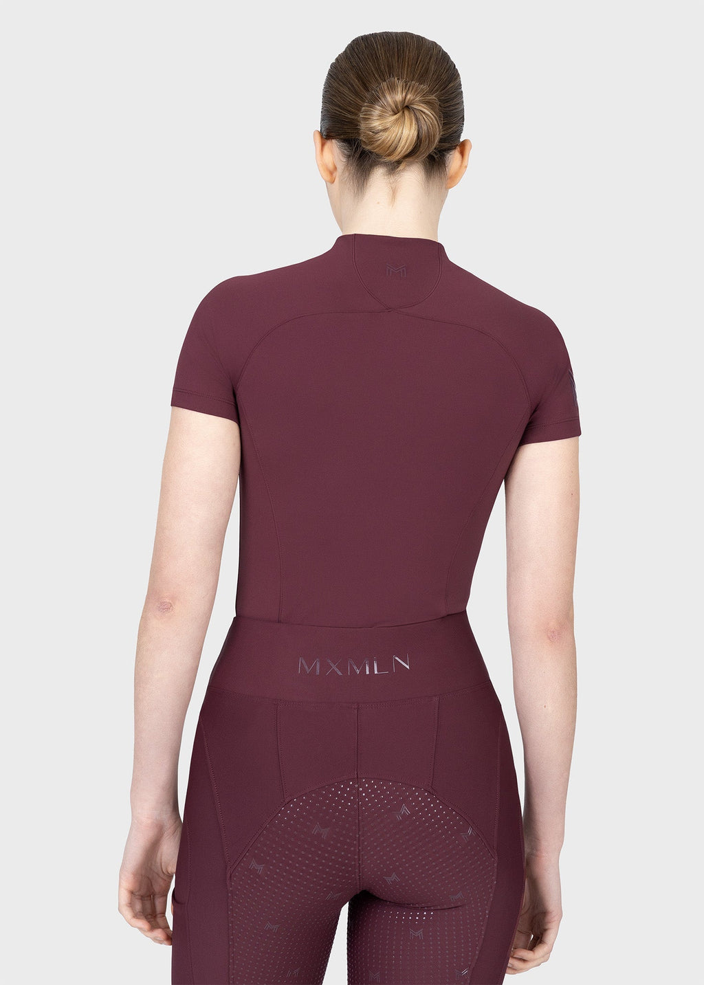 MAXIMILIAN EQUESTRIAN Origin Kurzarm Base Layer rosewood