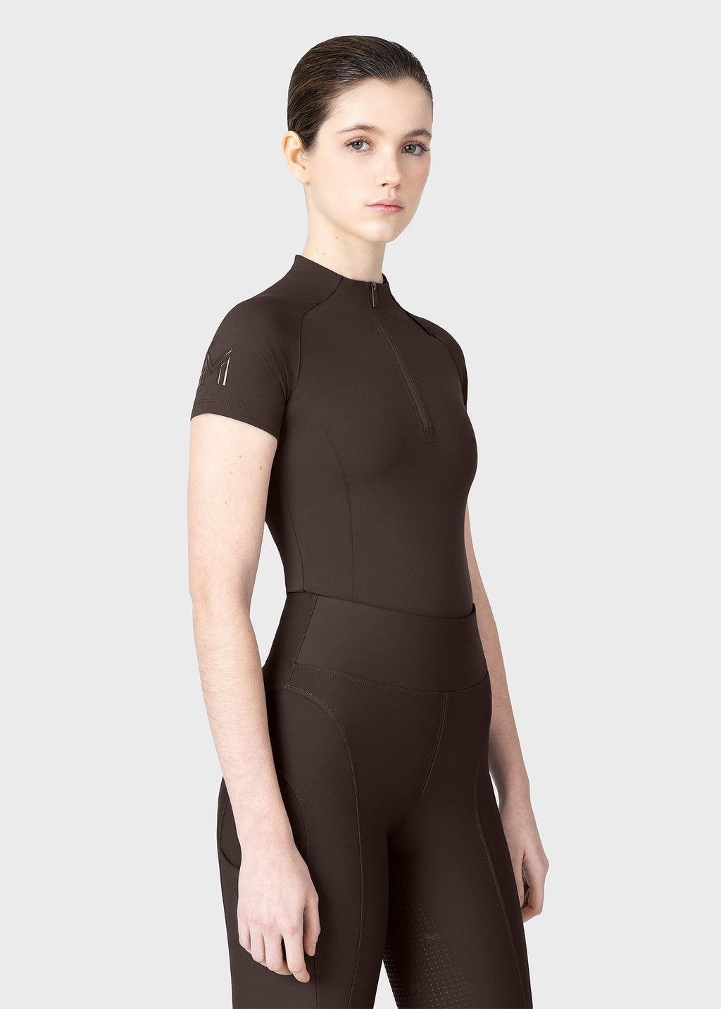 MAXIMILIAN EQUESTRIAN Origin Kurzarm Base Layer chocolate