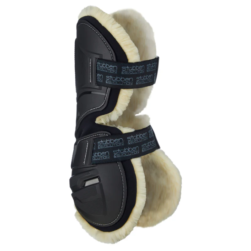stübben Hybrid Springgamaschen Fleece schwarz