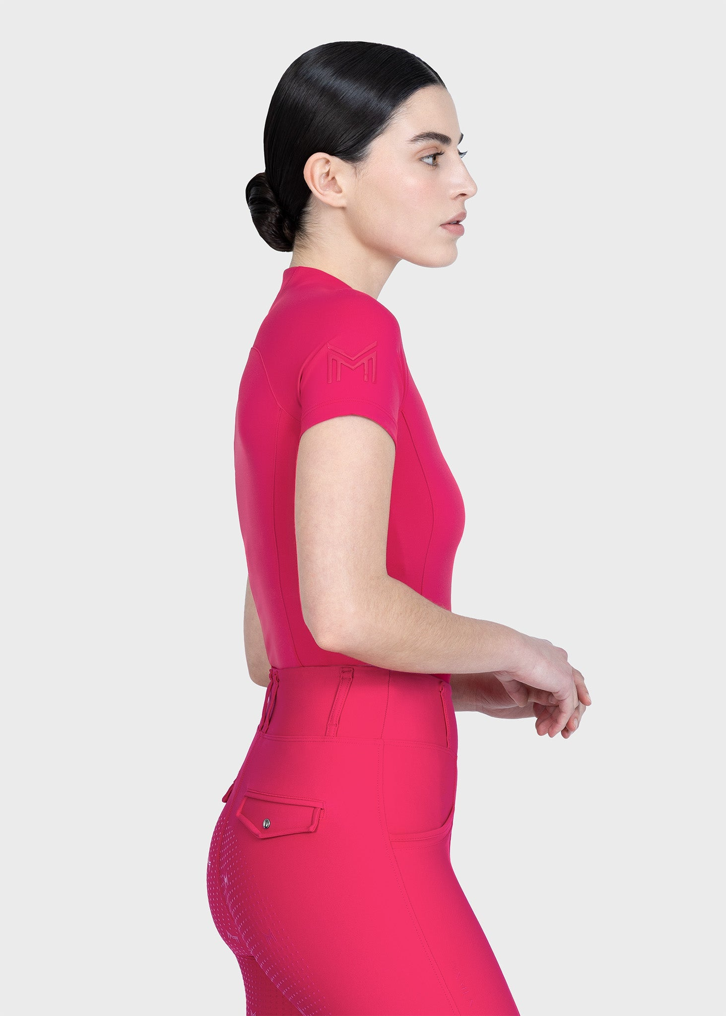 MAXIMILIAN EQUESTRIAN Origin Kurzarm Base Layer cranberry