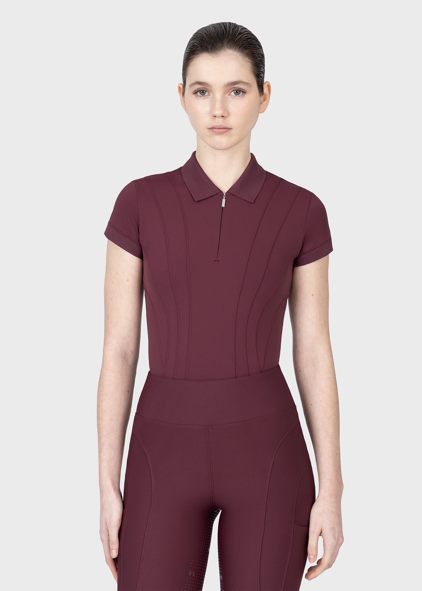 MAXIMILIAN EQUESTRIAN Origin Long-Sleeved Base Layer grenadine