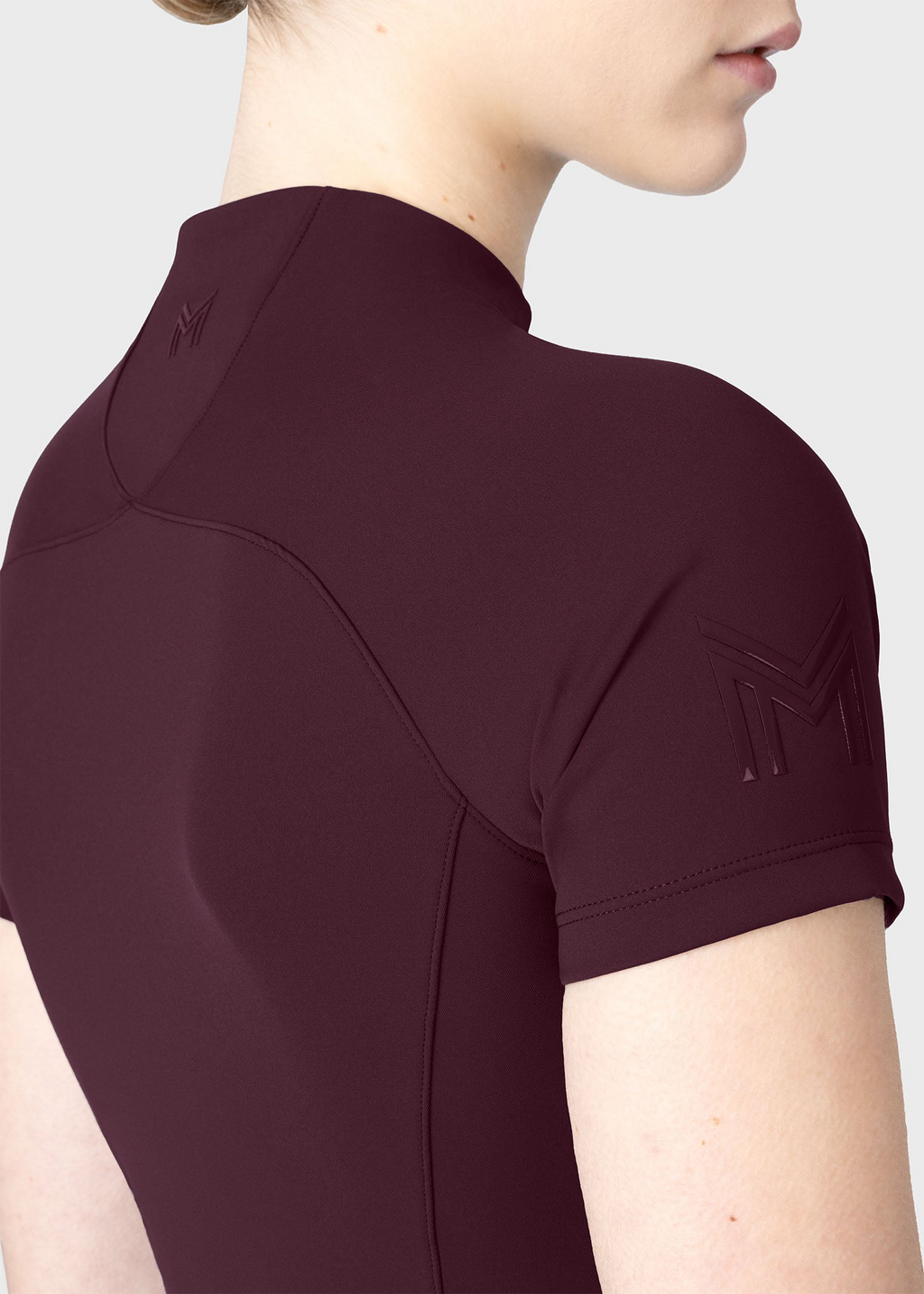 MAXIMILIAN EQUESTRIAN Origin Kurzarm Base Layer burgundy