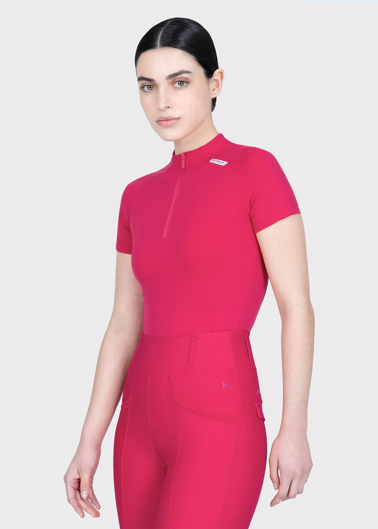 MAXIMILIAN EQUESTRIAN Origin Kurzarm Base Layer cranberry