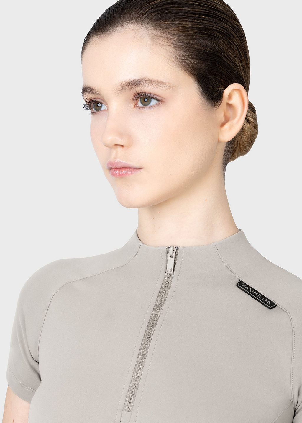 MAXIMILIAN EQUESTRIAN Origin Kurzarm Base Layer soft taupe