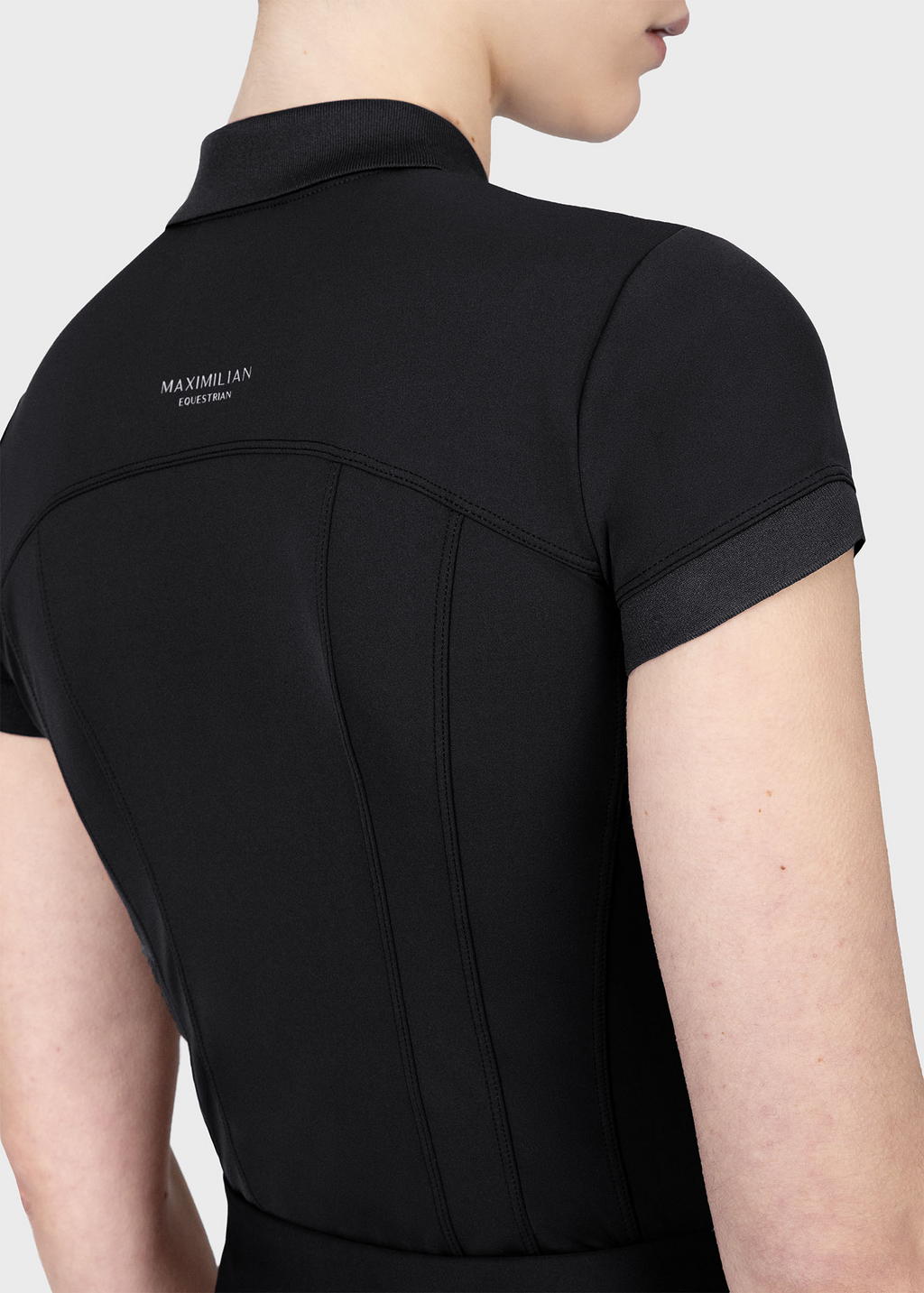 MAXIMILIAN EQUESTRIAN Arc Kurzarm Polo Shirt schwarz