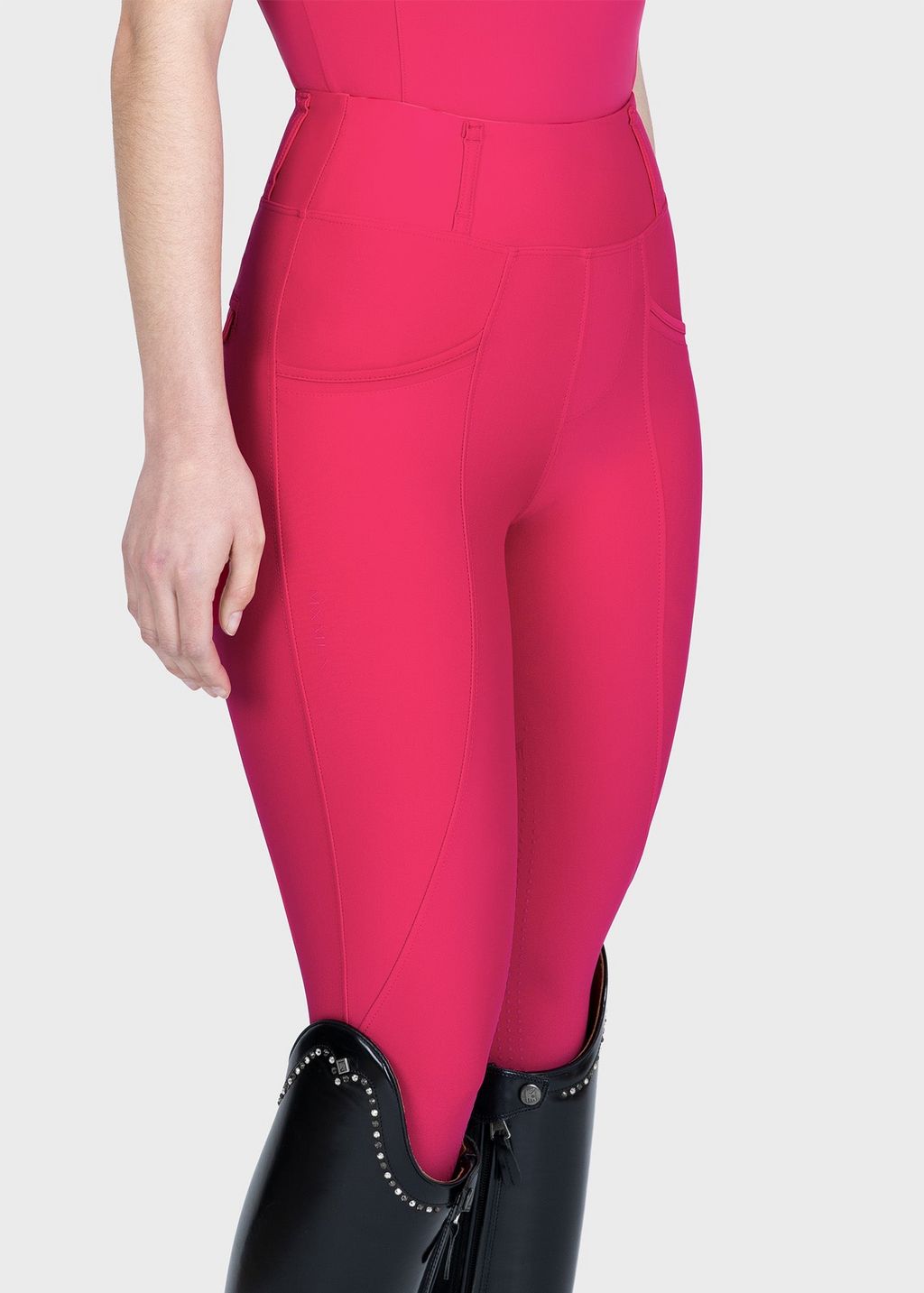 MAXIMILIAN EQUESTRIAN Pro Riding Leggings cranberry
