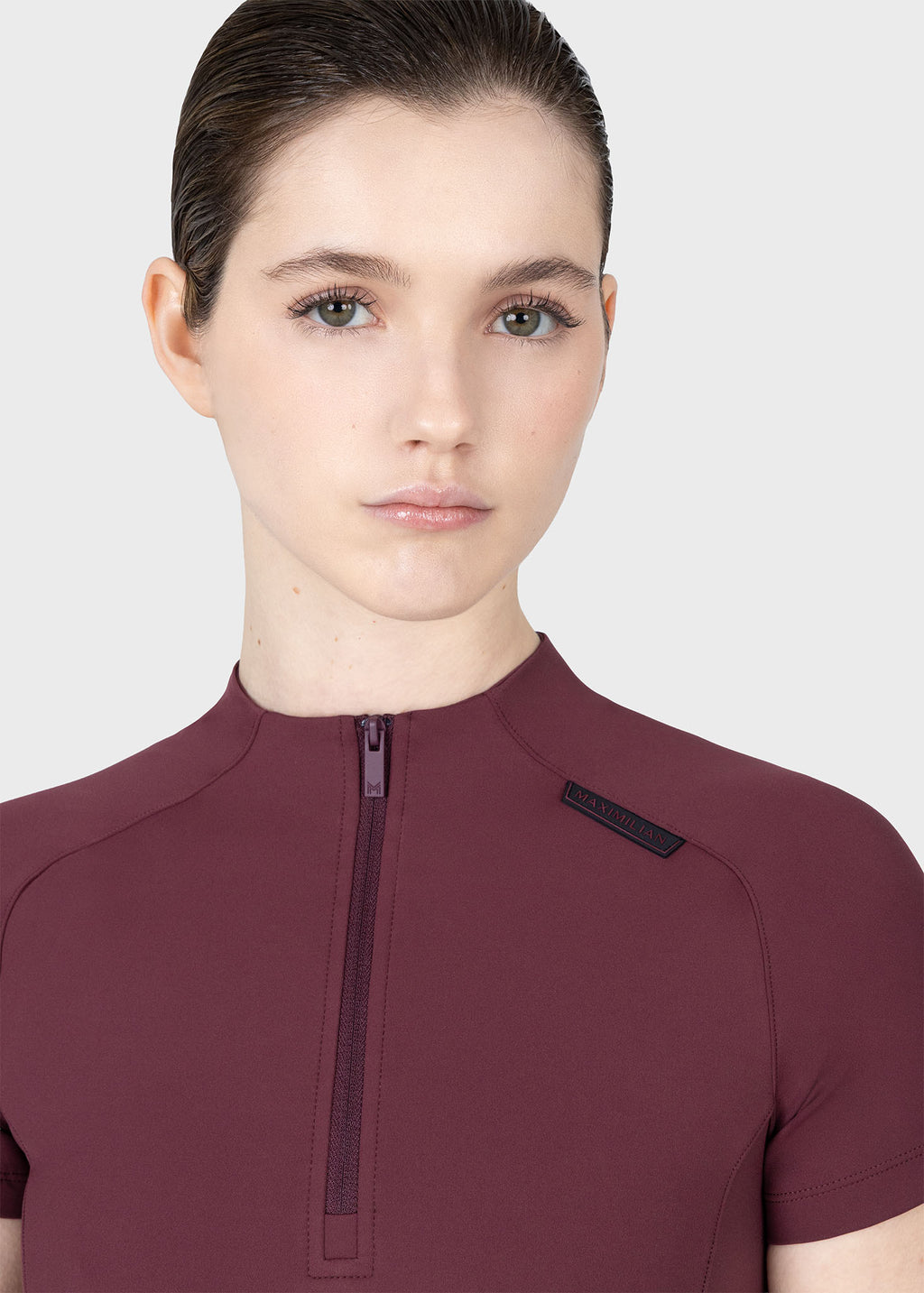 MAXIMILIAN EQUESTRIAN Origin Kurzarm Base Layer rosewood