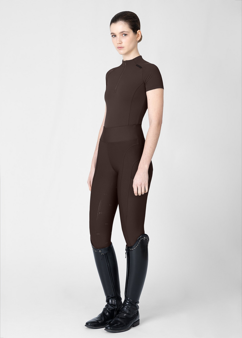 MAXIMILIAN EQUESTRIAN Origin Kurzarm Base Layer chocolate