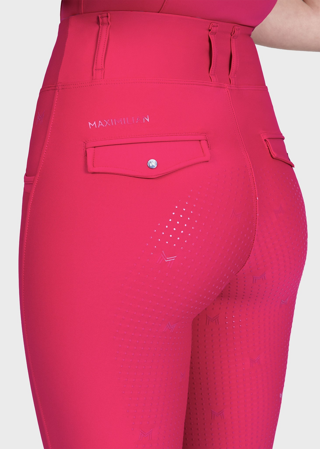 MAXIMILIAN EQUESTRIAN Pro Riding Leggings cranberry