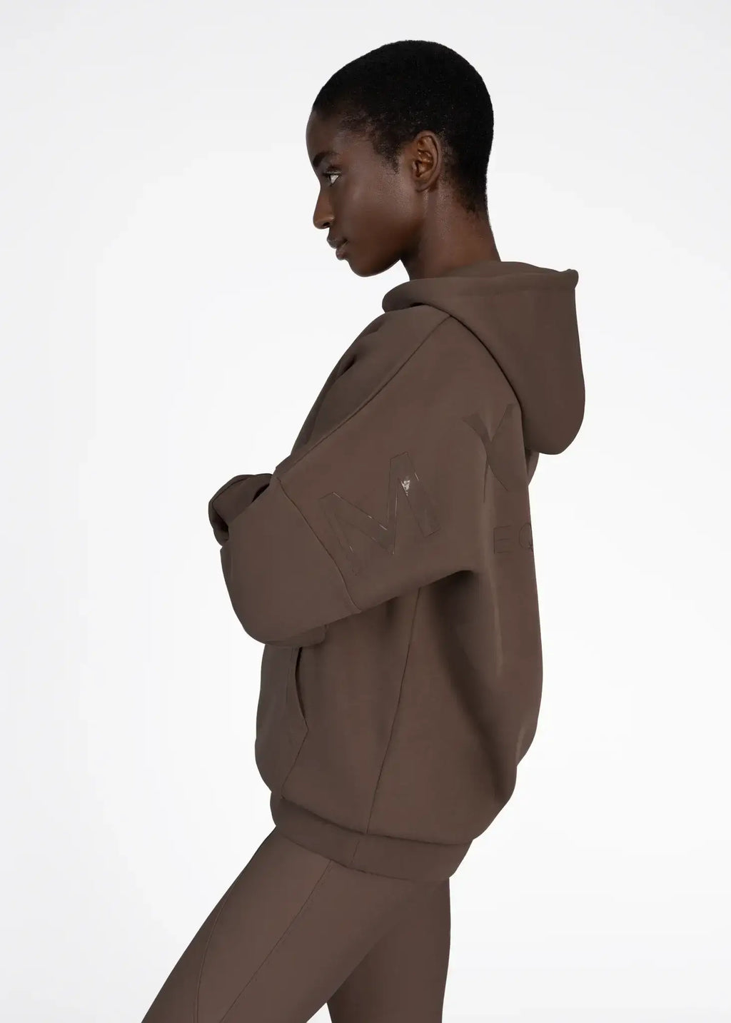MAXIMILIAN EQUESTRIAN Women Icon Oversized Hoodie mocha