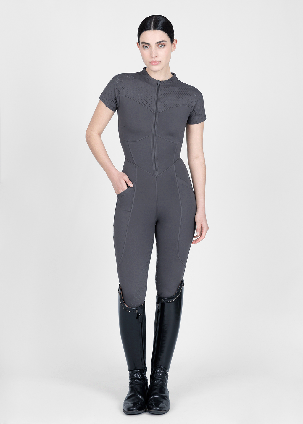 Women's Riding Jumpsuit graphite