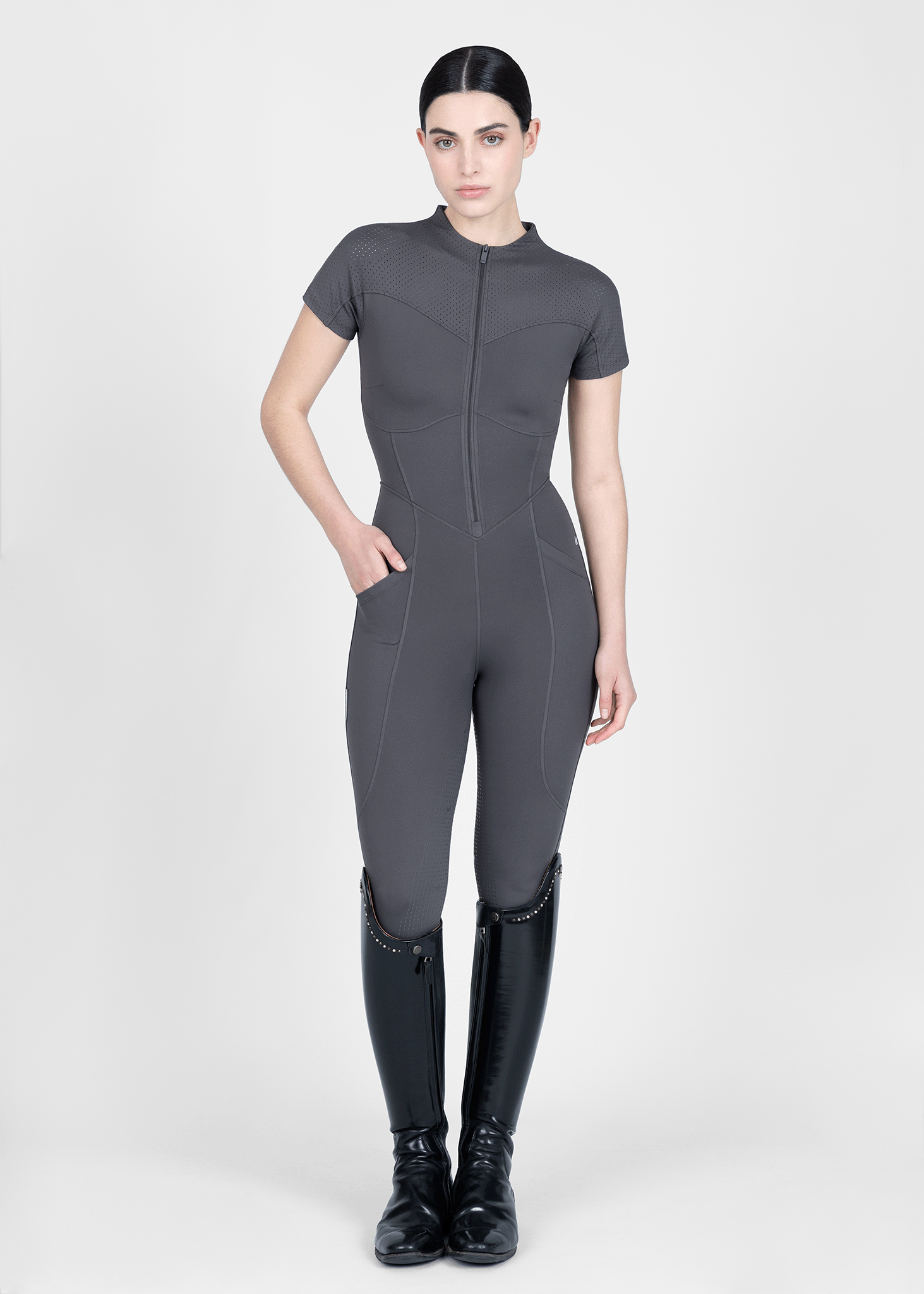 Women's Riding Jumpsuit graphite
