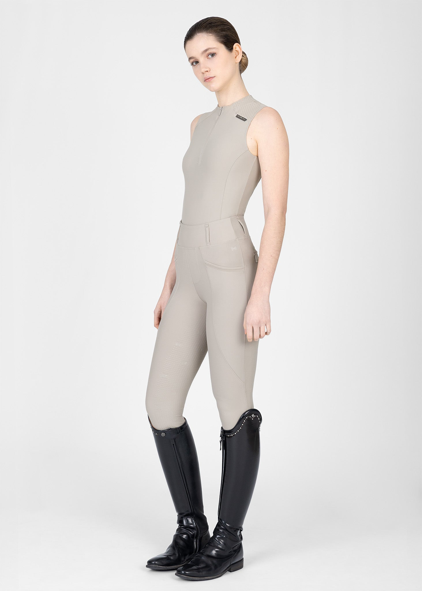 MAXIMILIAN EQUESTRIAN Pro Riding Leggings soft taupe