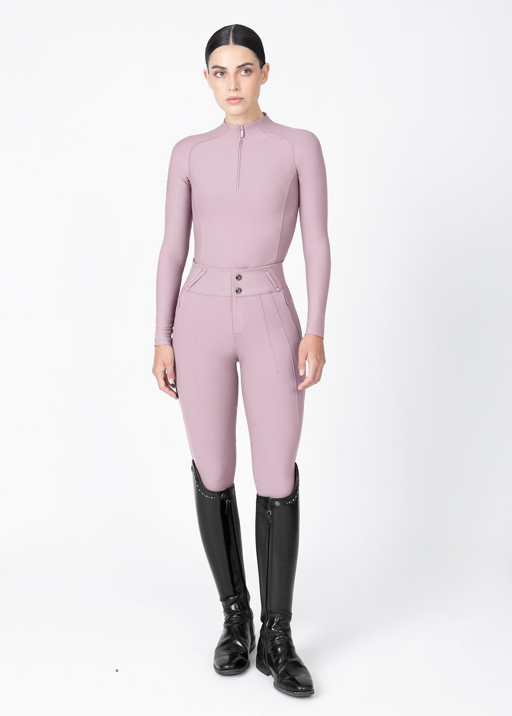 MAXIMILIAN EQUESTRIAN Origin Langarm Base Layer mauve