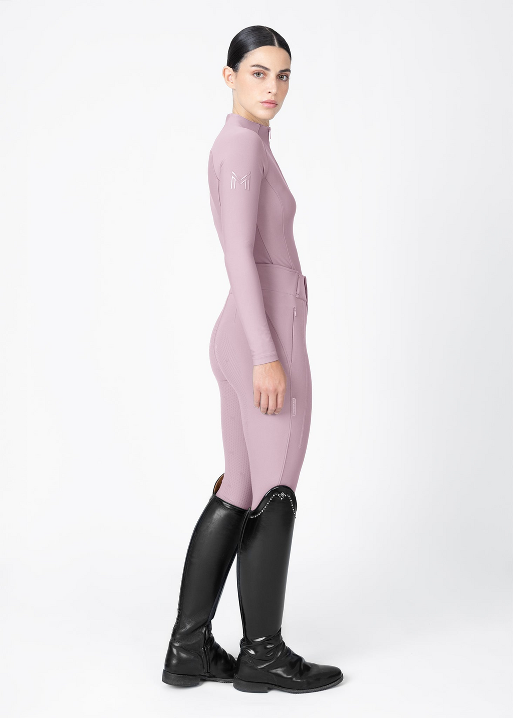 MAXIMILIAN EQUESTRIAN Origin Langarm Base Layer mauve