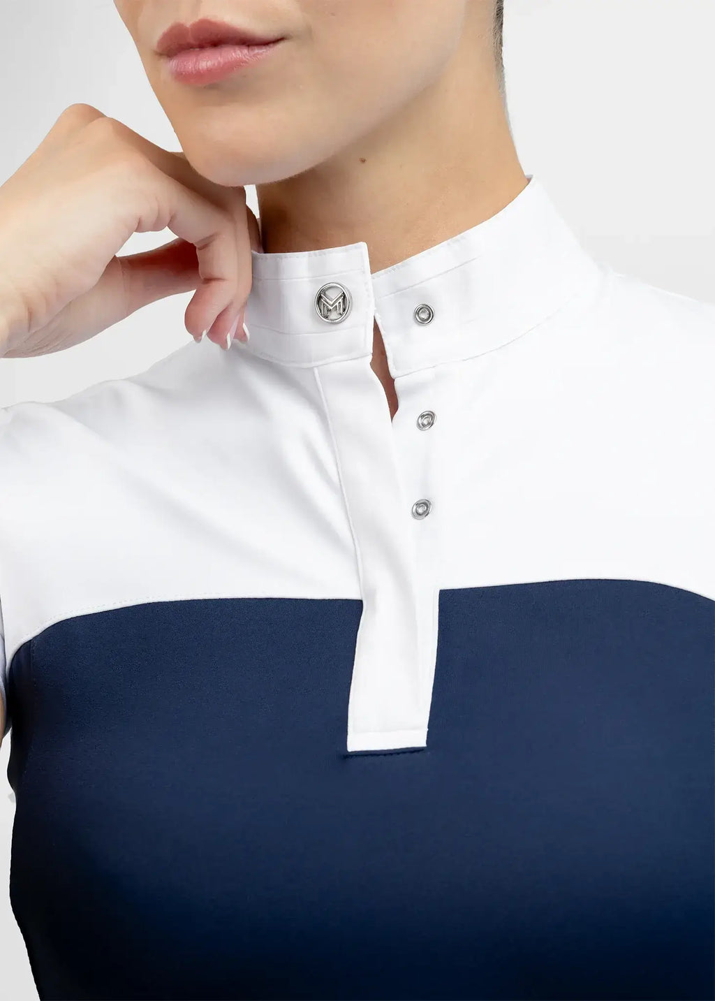 MAXIMILIAN EQUESTRIAN Era Turniershirt kurzarm Navy