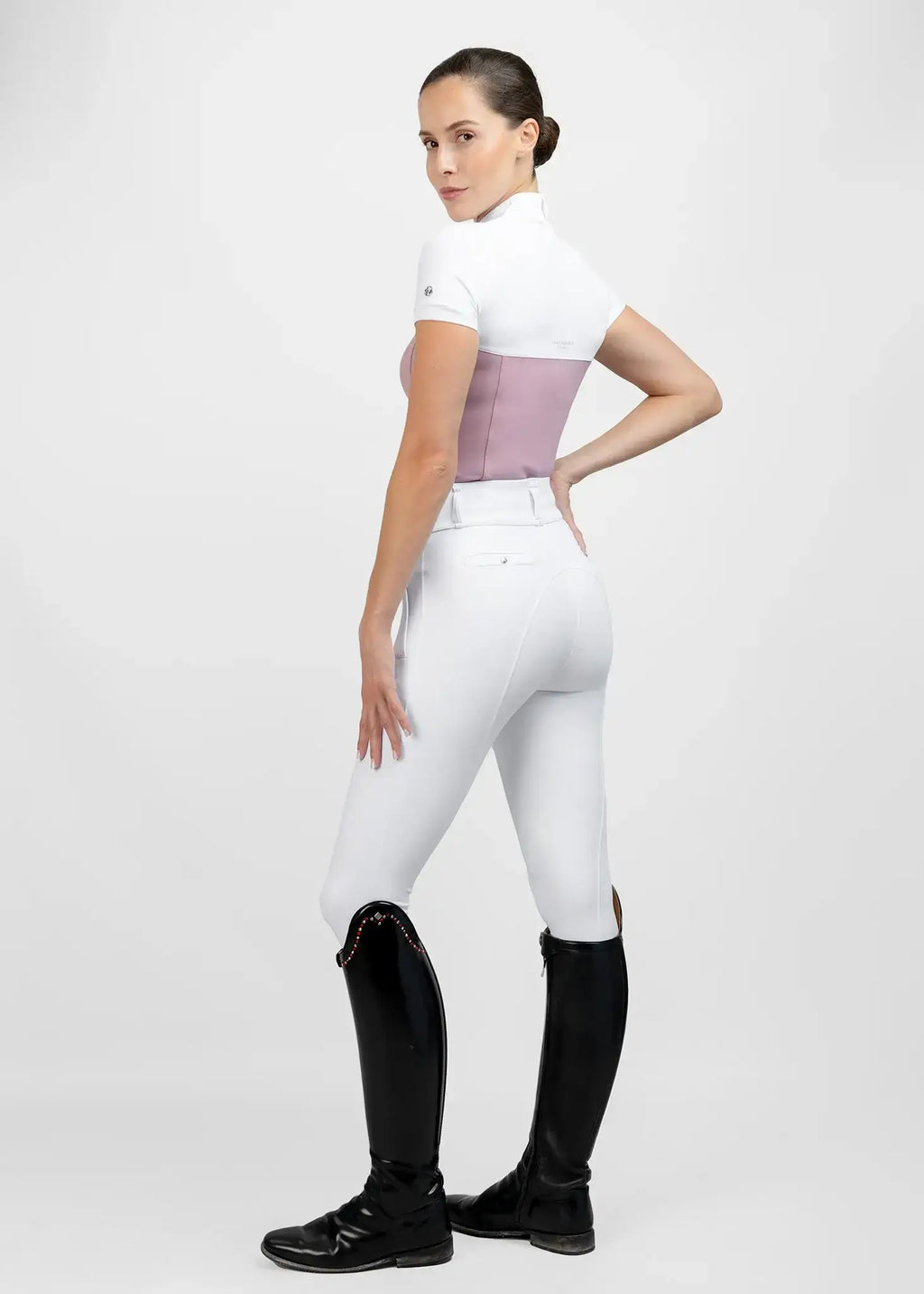 MAXIMILIAN EQUESTRIAN Era Turniershirt kurzarm Mauve