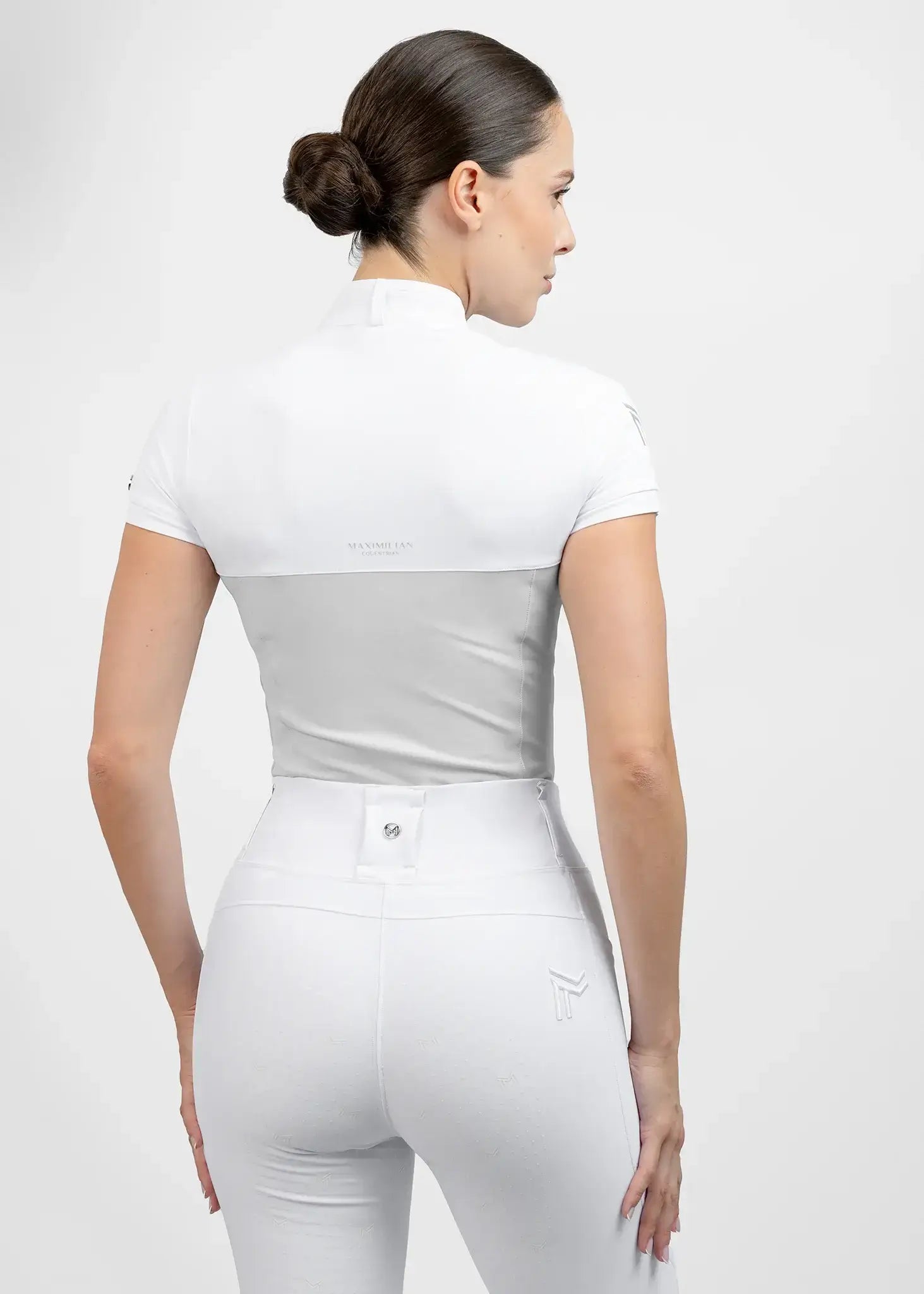 MAXIMILIAN EQUESTRIAN Era Turniershirt kurzarm Glacier