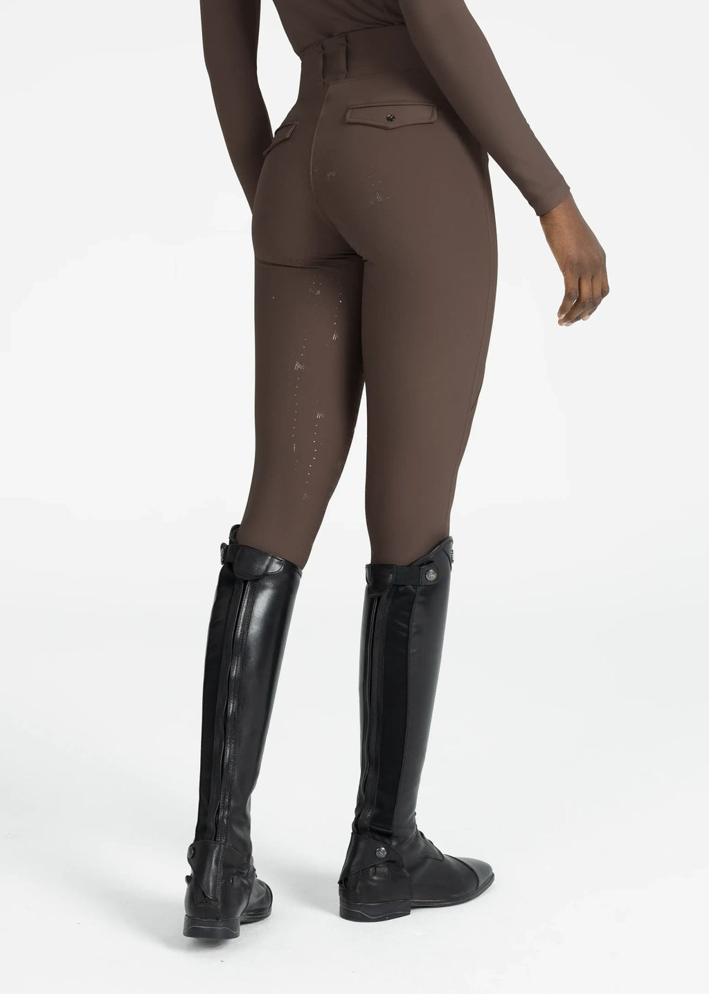 MAXIMILIAN EQUESTRIAN Pro Riding Leggings mocha