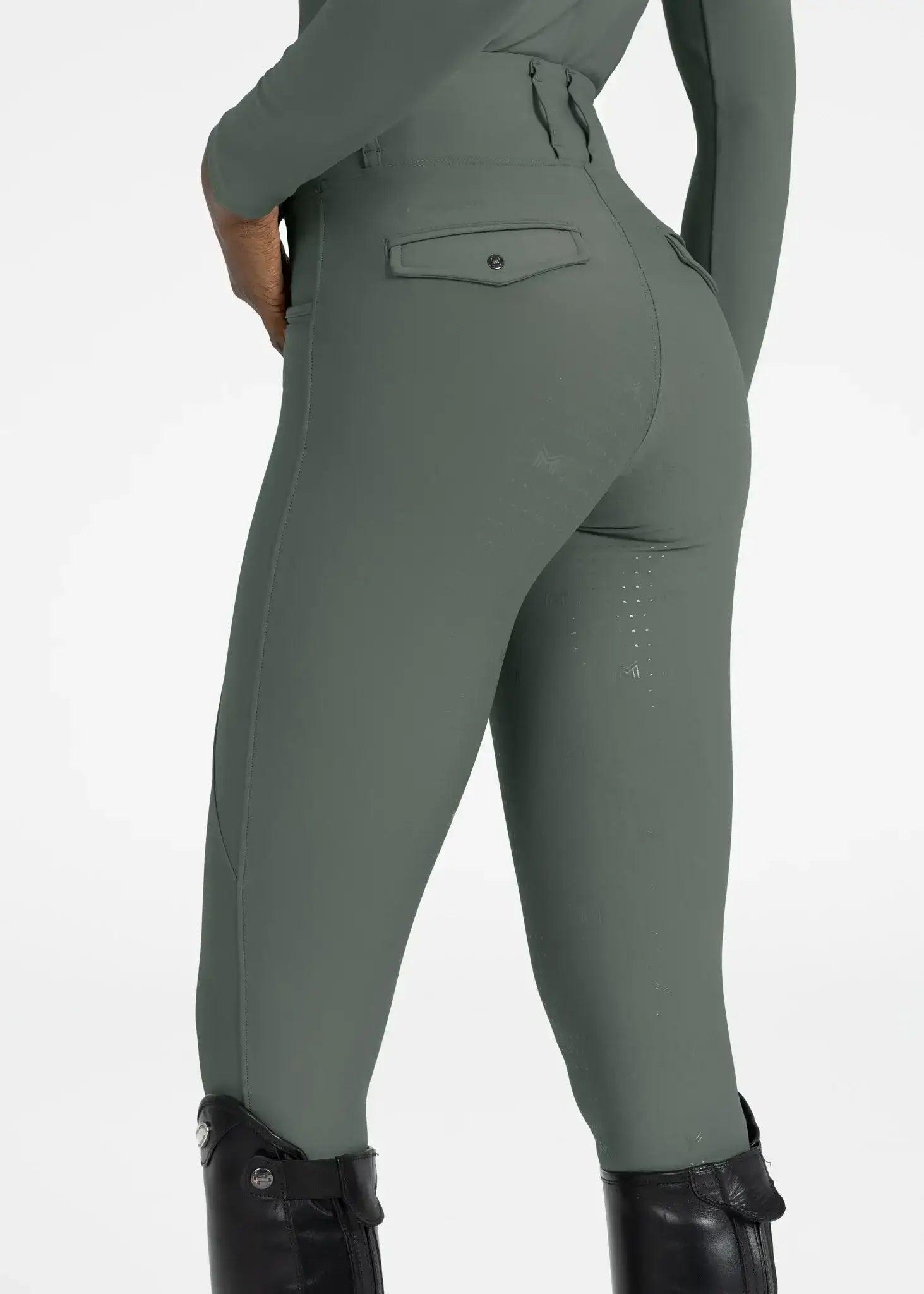 MAXIMILIAN EQUESTRIAN Pro Riding Leggings ivy