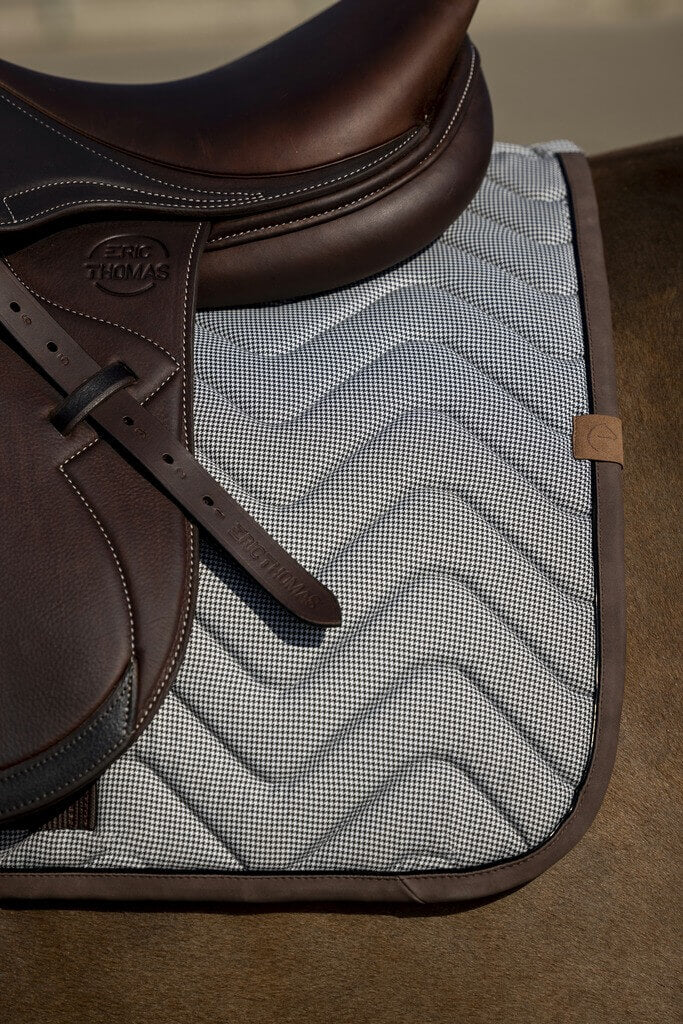 EQUITHÈME „Tweedytan" Schabracke weiß VS