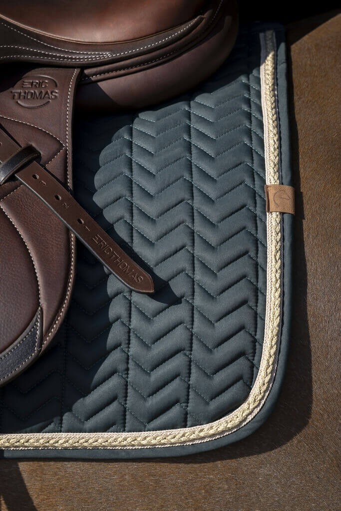 EQUITHÈME „SOFTY" SCHABRACKE dunkelgrün