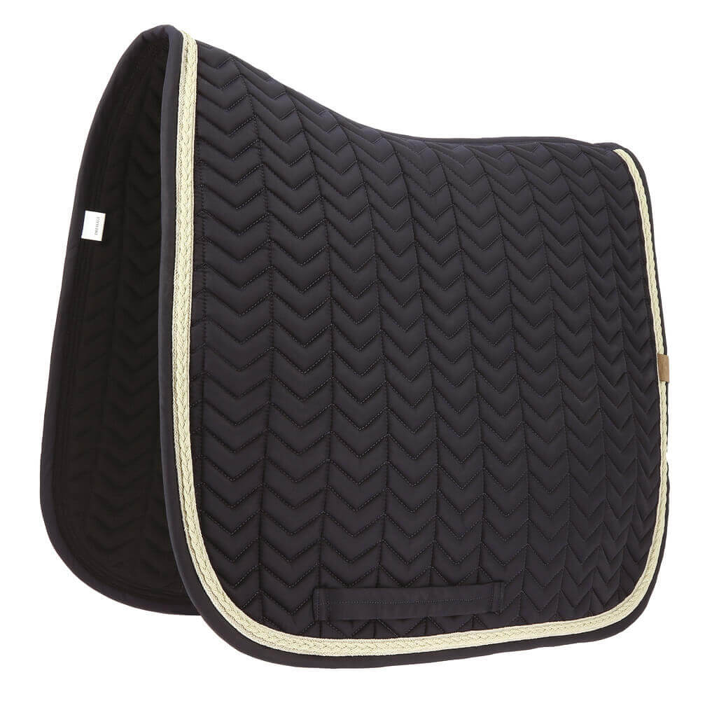 EQUITHÈME „SOFTY" SCHABRACKE senf/schwarz