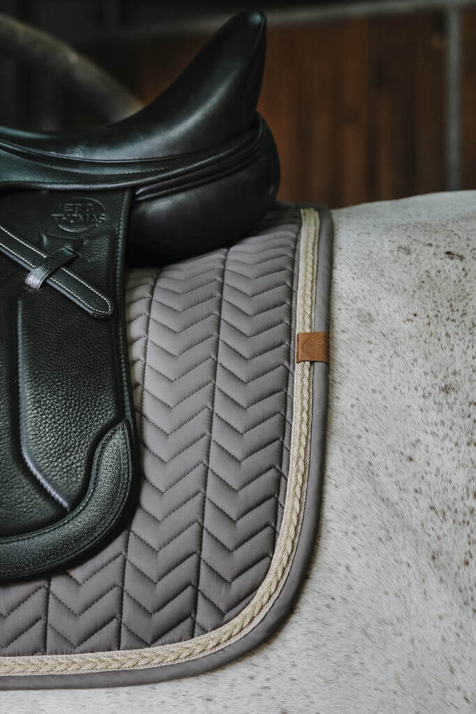 EQUITHÈME „SOFTY" SCHABRACKE dunkelgrau